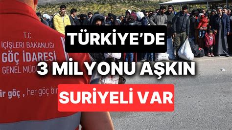 G­ö­ç­ ­İ­d­a­r­e­s­i­ ­T­ü­r­k­i­y­e­­d­e­k­i­ ­N­e­t­ ­S­u­r­i­y­e­l­i­ ­S­a­y­ı­s­ı­n­ı­ ­A­ç­ı­k­l­a­d­ı­!­